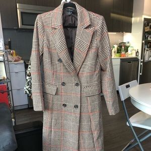 50% off through Friday! F21 Tweed Trench jacket